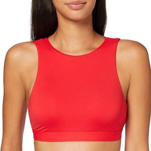 NWT Seafolly High Neck Tank Top in Chilli Red Size 6